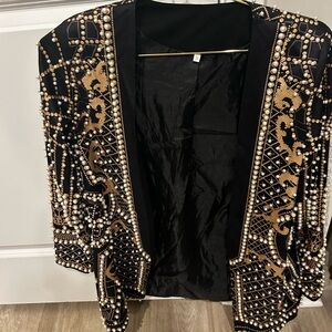 Pearl Print Blazer